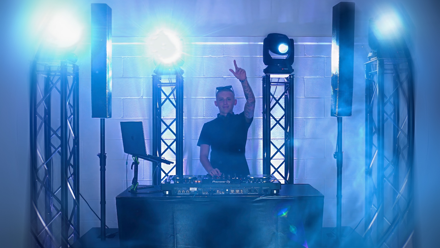 Josh Gilmore DJ performing at an event